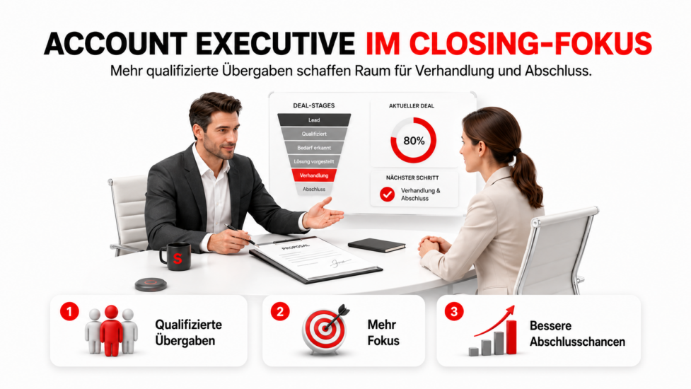 Outsourcing Vertrieb Vorteile: 9 Hebel für schnellere Pipeline im B2B
