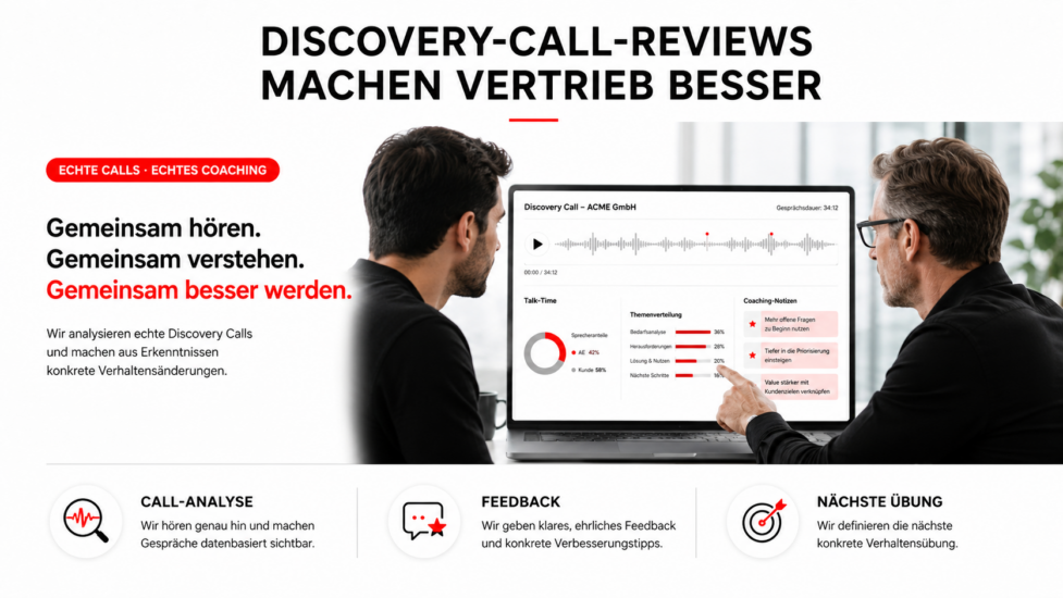 Sales Coaching