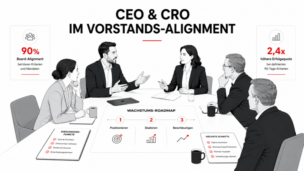 Vertrieb auslagern: Der komplette Entscheidungsleitfaden für CEOs und CROs