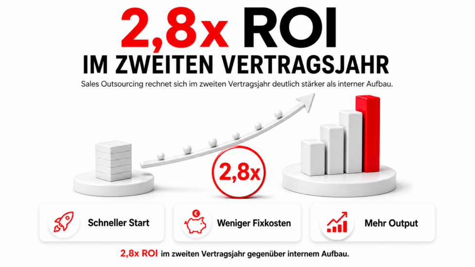 Vertriebsoutsourcing im B2B: Wann sich externer Vertrieb wirklich lohnt