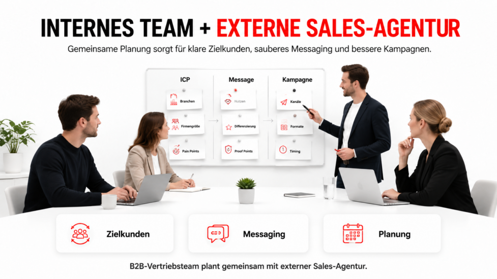 Vertriebsoutsourcing im B2B: Wann sich externer Vertrieb wirklich lohnt