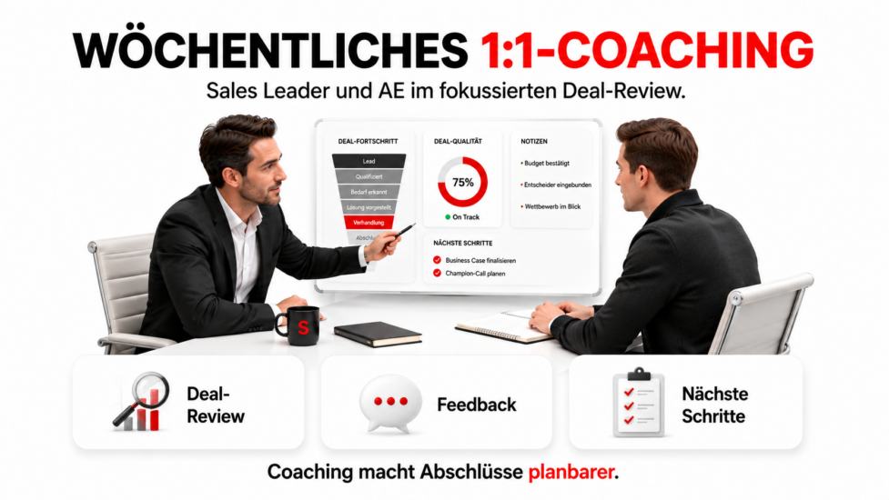 Sales Training B2B: Die wichtigsten Module für SDRs, AEs und Sales Leader