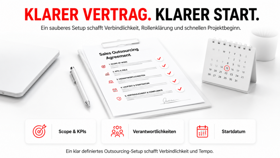Vertriebsoutsourcing im B2B: Wann sich externer Vertrieb wirklich lohnt
