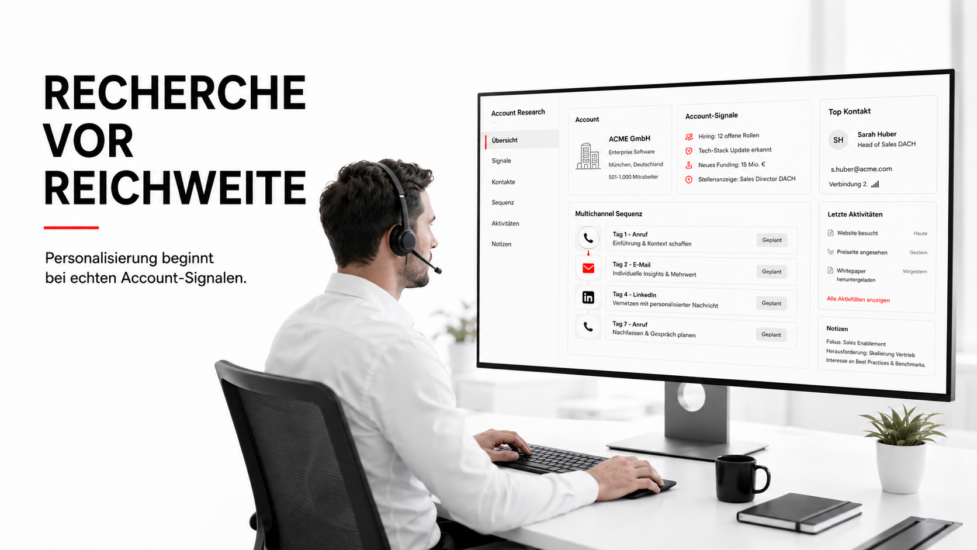 SDR Training B2B: So werden aus Aktivitäten qualifizierte Opportunities