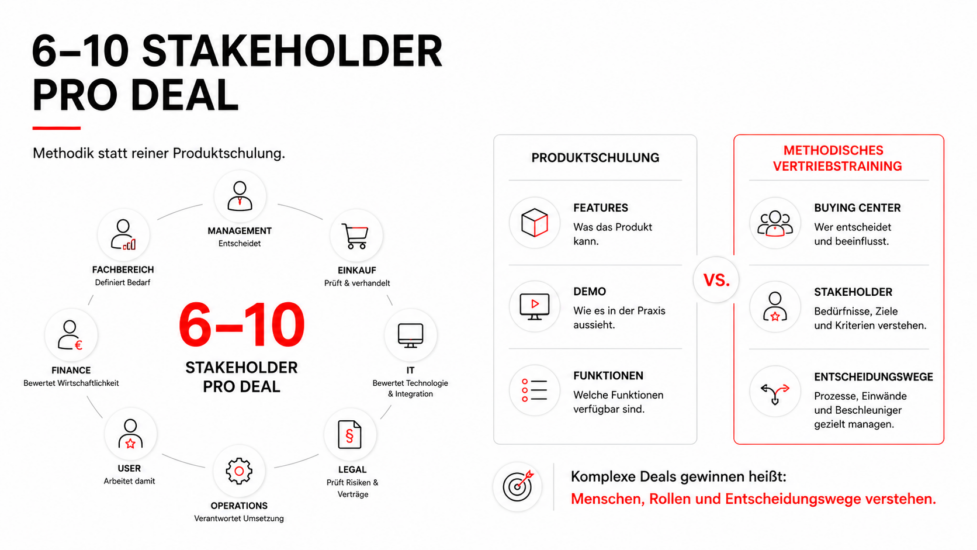 B2B Sales Training: So baust Du ein Vertriebsteam auf, das komplexe Deals gewinnt