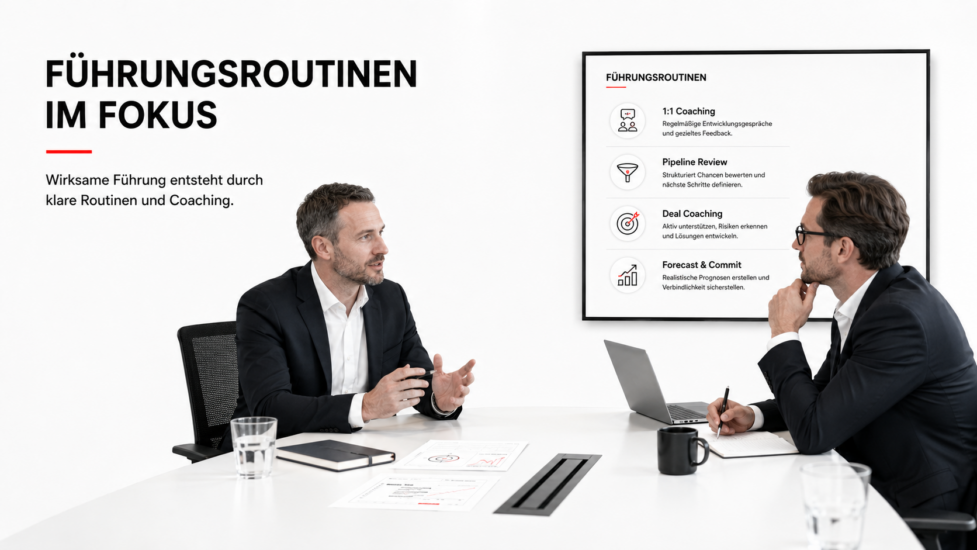 Sales Leadership Coaching: Wie CROs und Heads of Sales Teams wirklich skalieren
