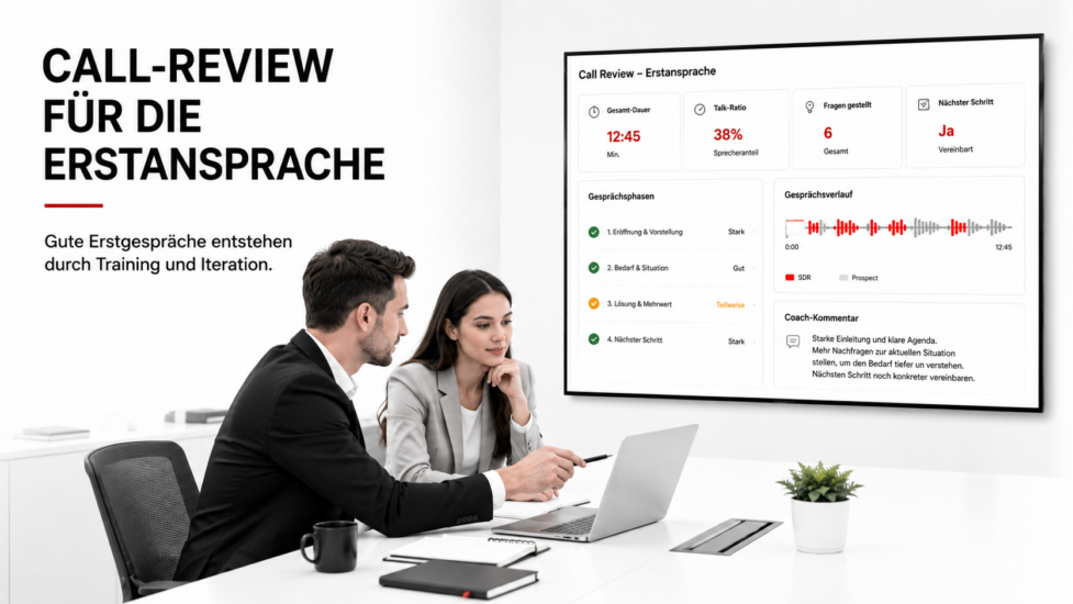 SDR Training B2B: So werden aus Aktivitäten qualifizierte Opportunities