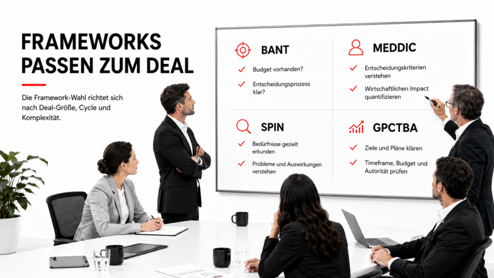 GPCTBA/C&I im B2B Sales: Das Framework für bessere Discovery, Qualifizierung und Abschlusschancen