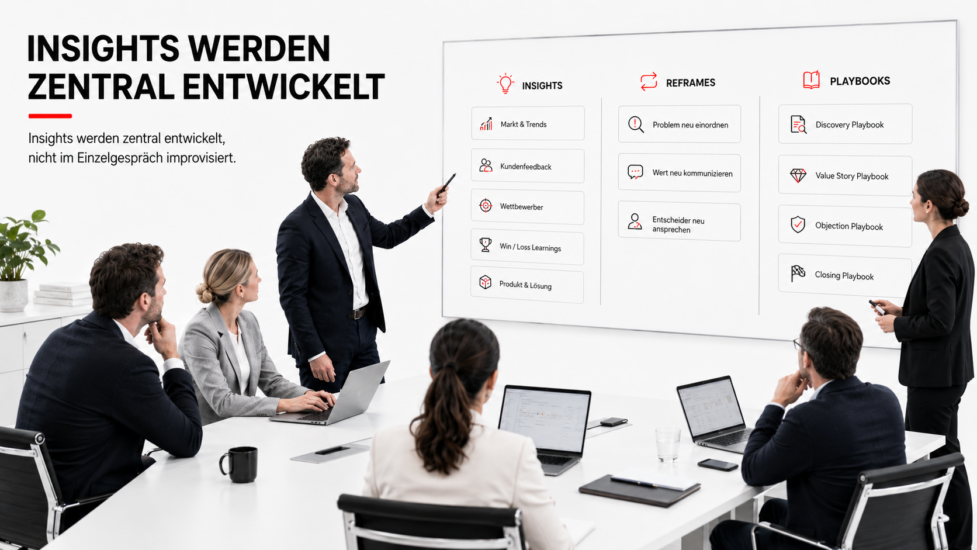 Challenger Sale im B2B: Wie Vertriebsteams Kunden führen statt nur Bedarf abfragen