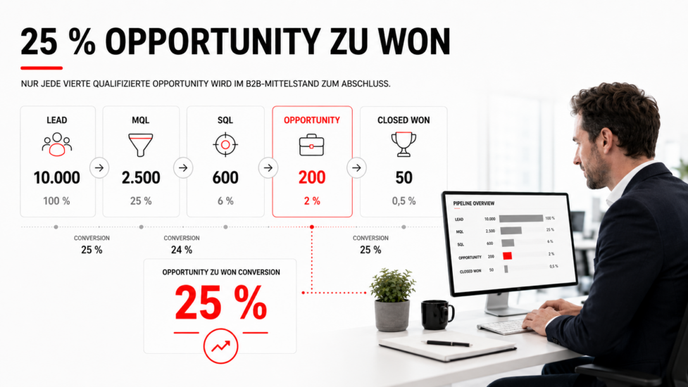 Sales Funnel Optimierung B2B: Welche Conversion-Hebel wirklich Umsatz bewegen