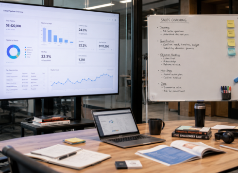 Sales Coaching: Wie B2B-Teams messbar bessere Pipeline und Abschlussquoten erzielen