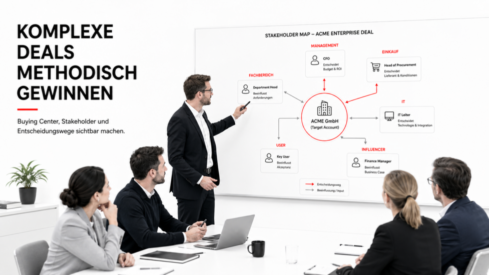 B2B Sales Training: So baust Du ein Vertriebsteam auf, das komplexe Deals gewinnt